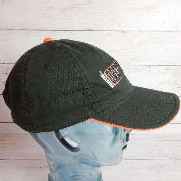 The Game Beavers Oregon State Black Orange Adult Baseball Cap Adjustable Embroid - Picture 2 of 9